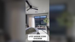 Dernière conception de garde-robe pour chambre à coucher