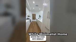 Design de maison moderne blanc minimaliste