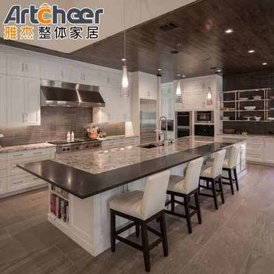 acheter Armoires de cuisine modulaires en bois massif fabrication en ligne