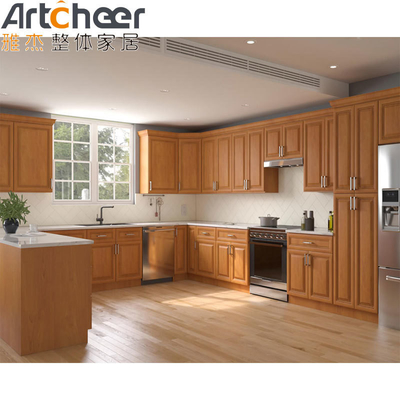 acheter Forme modulaire en bois massif Armoires de shaker modernes traditionnelles pour les maisons modernes fabrication en ligne