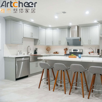 acheter Armoire de cuisine modulaire en bois massif fabrication en ligne