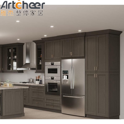acheter Couleur personnalisée Armoire de cuisine en bois moderne pour rénovation de cuisine durable fabrication en ligne