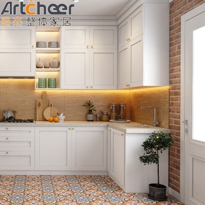 acheter Meilleures armoires de cuisine modernes et élégantes avec le matériau de la porte en contreplaqué et le design de luxe fabrication en ligne