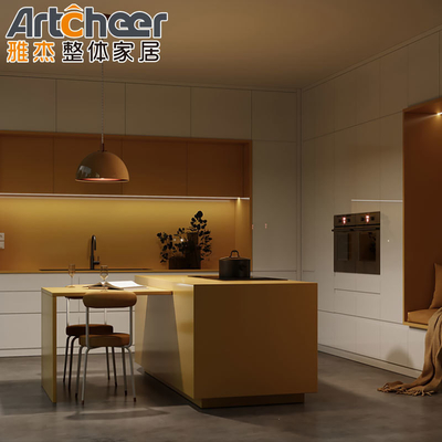 acheter Armoire de cuisine de petite maison Design moderne réalisé avec du matériau de carcasse en contreplaqué fabrication en ligne