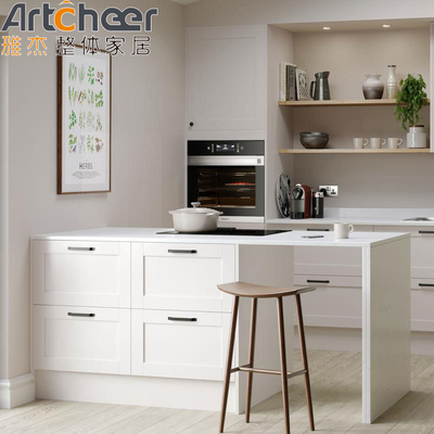 acheter Armoires de cuisine de style américain modernes en bois massif avec taille personnalisée fabrication en ligne