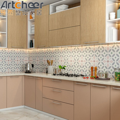 acheter Armoires de cuisine indiennes contemporaines avec une base de tiroir moderne et contemporaine fabrication en ligne
