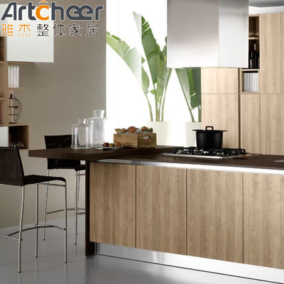 acheter Armoire de rangement de cuisine de design moderne blanche avec finition en laque en contreplaqué de type bois au mieux fabrication en ligne