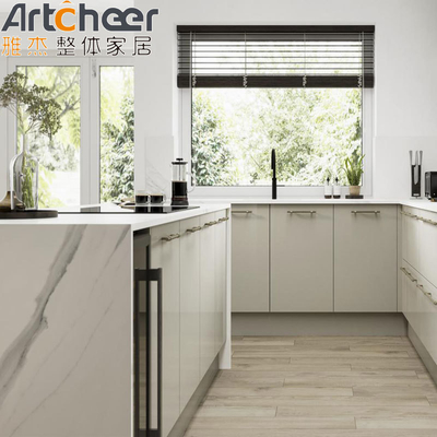 acheter Couleur personnalisée Maison intelligente Plywood Armoire modulaire Bois PVC Design moderne tiroir panier coulissant Armoire à soupe fabrication en ligne
