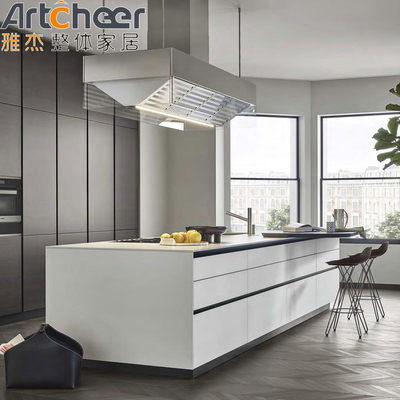 acheter Armoire de cuisine Armoire profilé en aluminium Meubles de design moderne avec matériau HPL de qualité E0 fabrication en ligne