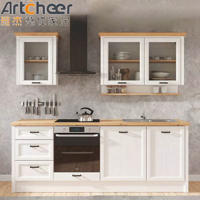 acheter Armoires de cuisine extérieures et de chambre avec traitement de surface de panneau de porte à membrane en PVC fabrication en ligne