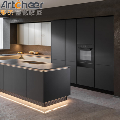 acheter Lumière LED pendant en gris pour l'îlot de cuisine et la table centrale Style italien moderne fabrication en ligne