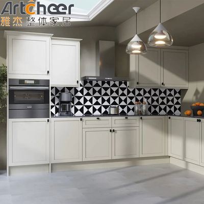 acheter Armoires de cuisine en bois massif avec couleur blanche et Super Susan fabrication en ligne