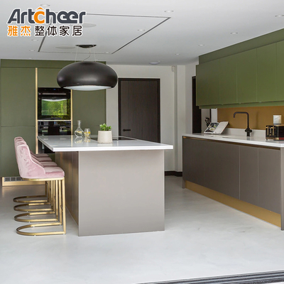 acheter Des poignées d' armoire de cuisine en or pur acrylique avec un design moderne et une porte pliante fabrication en ligne