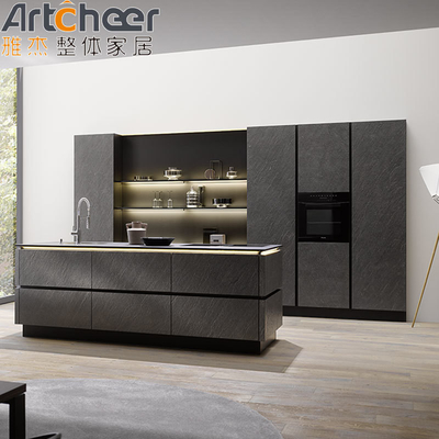 acheter Armoire de cuisine de finition en mélamine de petite conception moderne et abordable pour le marché européen fabrication en ligne