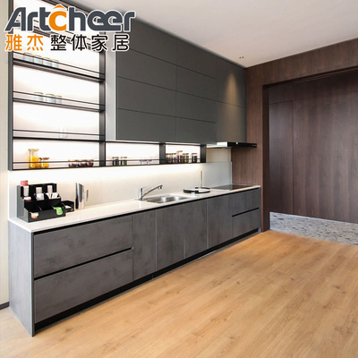 acheter Armoires de cuisine en carcasse en aluminium avec design moderne et étagère de placard montée sur le mur fabrication en ligne