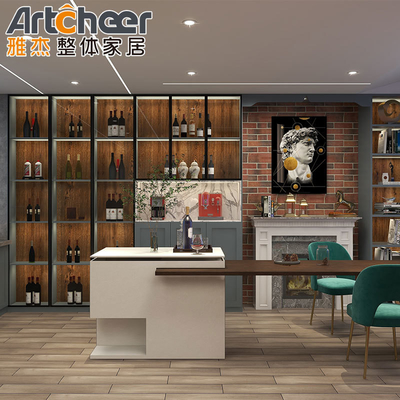 acheter Armoires de cuisine de couleur personnalisées avec un design de shaker et un style moderne fabrication en ligne