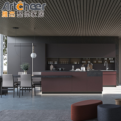 acheter Meubles de cuisine Armoires modulaires en design moderne pour conteneur Maison de villa Couleur Bodex fabrication en ligne