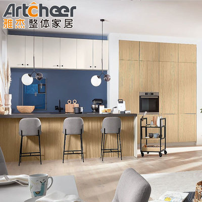 acheter Armoire de cuisine suspendue par mur de qualité E0 pour cuisine moderne de style européen fabrication en ligne