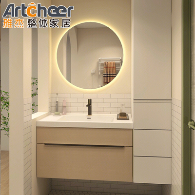 acheter Aucun robinet inclus Hôtel de luxe Centre salle de bain Cabinet miroir avec double évier fabrication en ligne