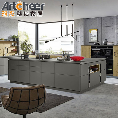 Meubles de cuisine Dahlia blanc avec un design en bois massif en Indonésie