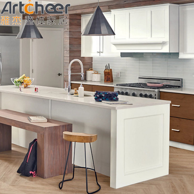 Modulaire RTA Taille personnalisée Simplement moderne Design Laque Meubles de cuisine