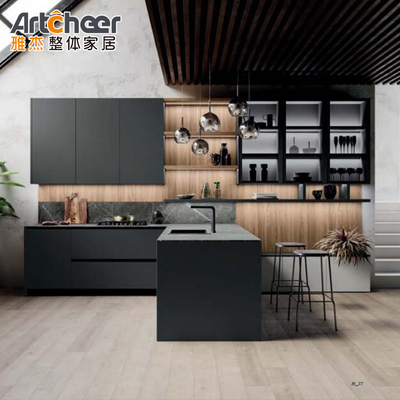Allemagne Style Compact Armoire de cuisine Artcheer Armoire de cuisine d'hôtel moderne