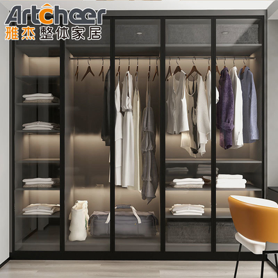 Meubles de chambre de luxe modernes sur mesure pour le rangement et l'organisation dans le placard