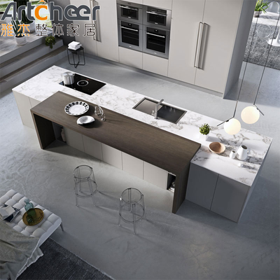 Armoire de cuisine moderne de design italien en contreplaqué